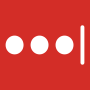 white asterisk logo