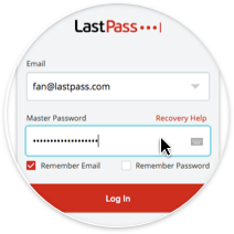 cant login to lastpass